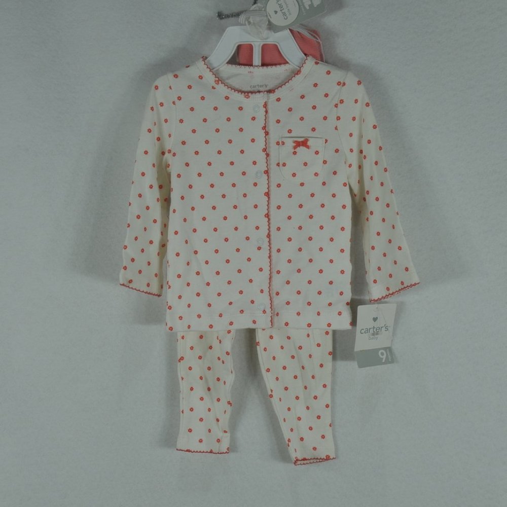 Carter's Baby 9 months little layette 3 piece essentials set NWT